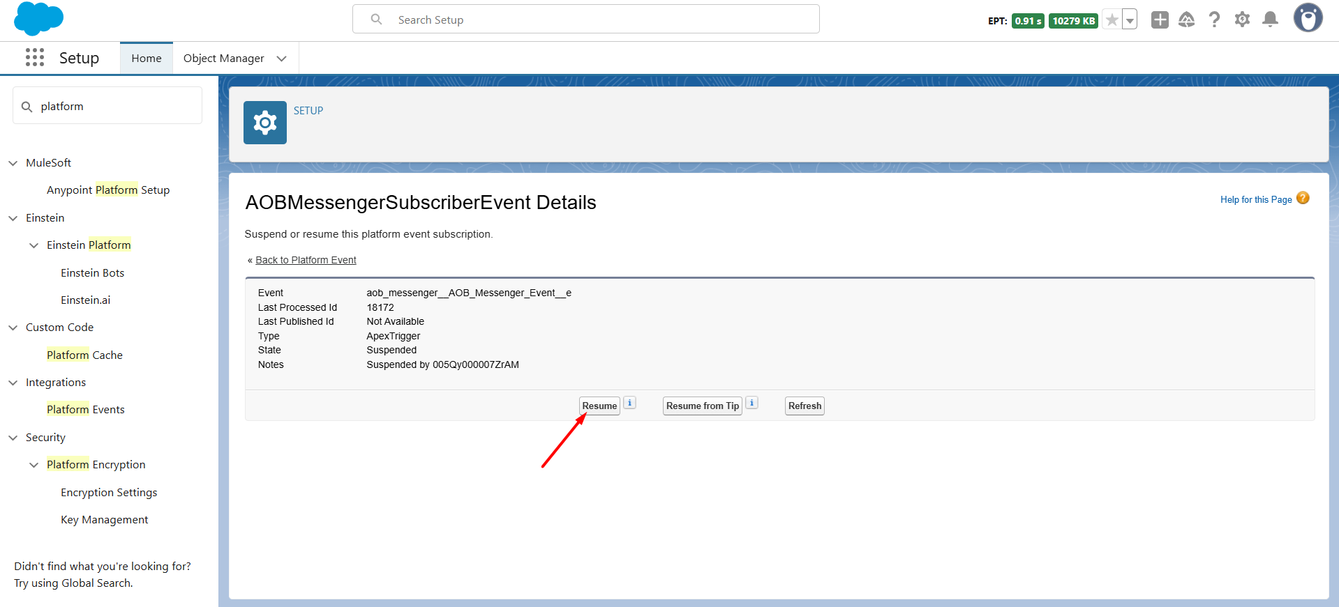 AOB Messenger status/incoming not getting updated: screenshot 4
