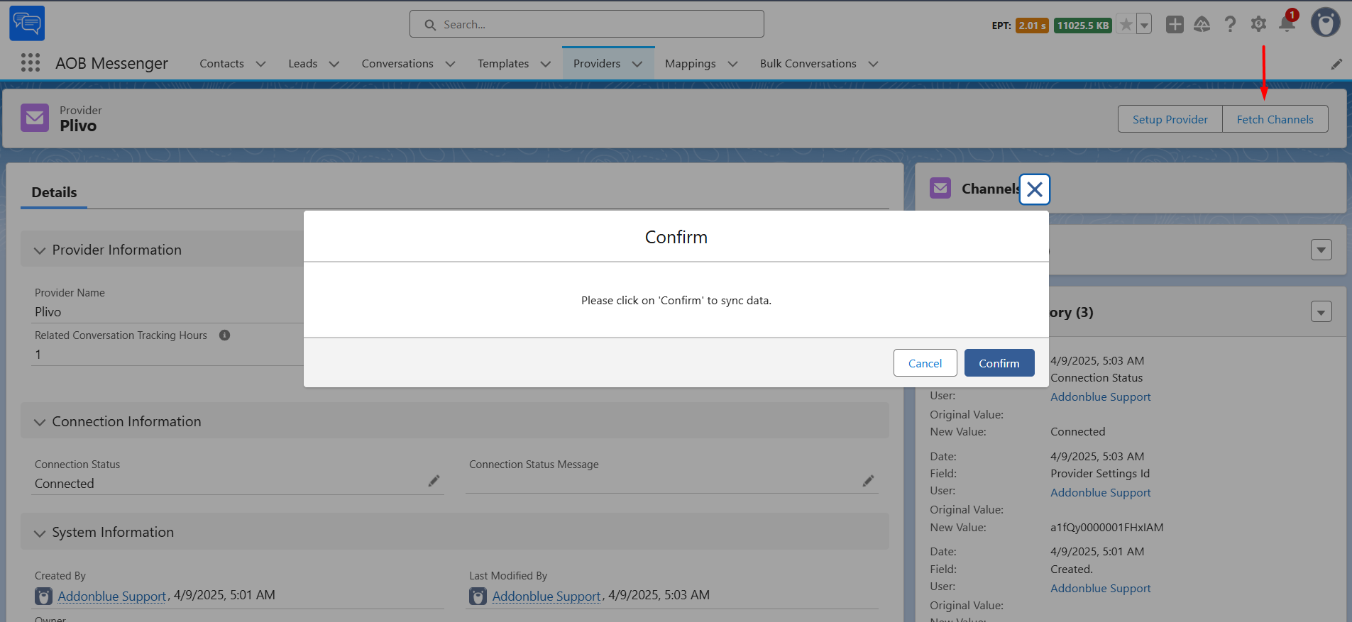 Setup Plivo for sending SMS/MMS: screenshot 3