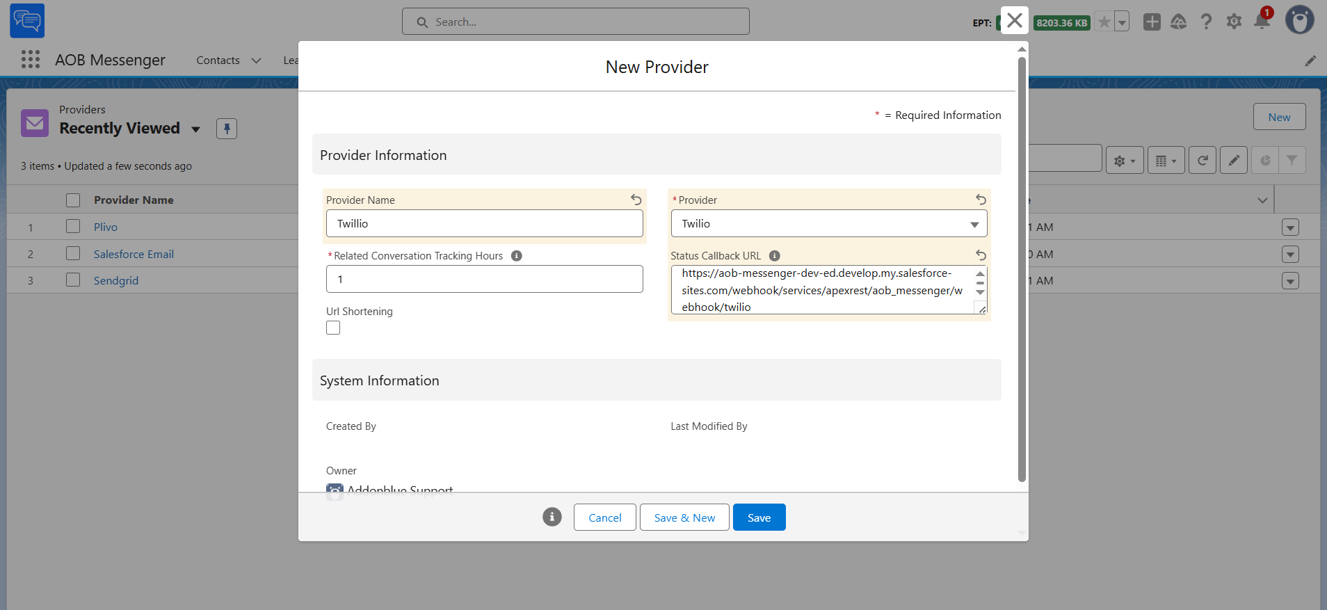 Setup Twilio for sending SMS/MMS: screenshot 2
