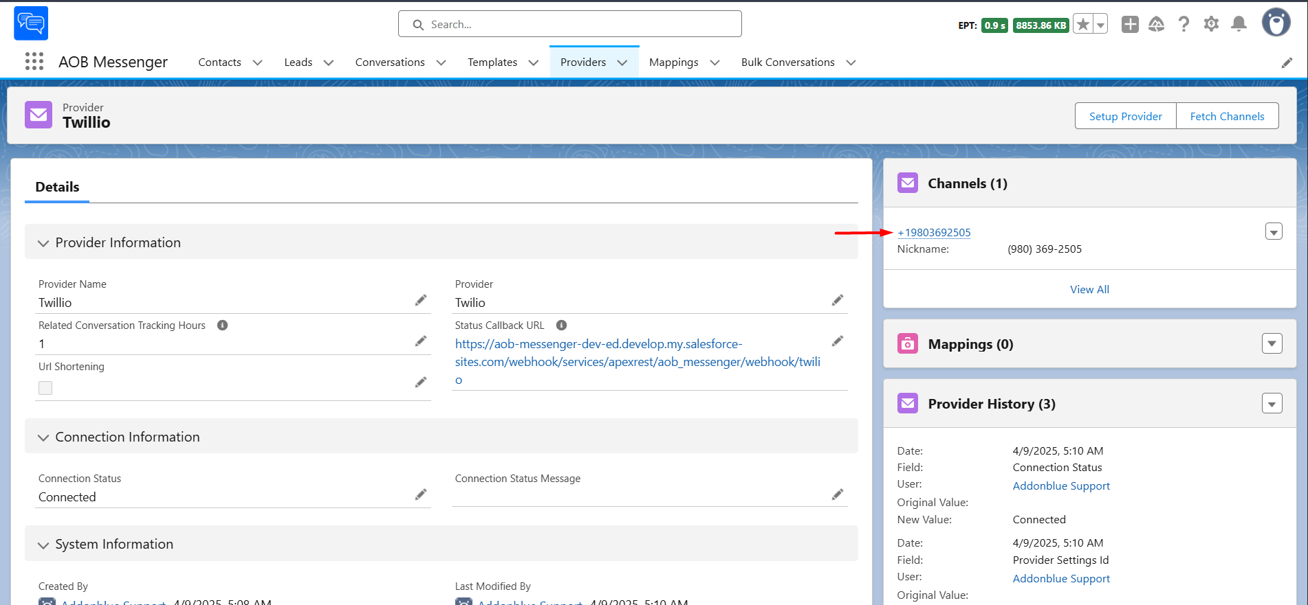 Setup Twilio for sending SMS/MMS: screenshot 5