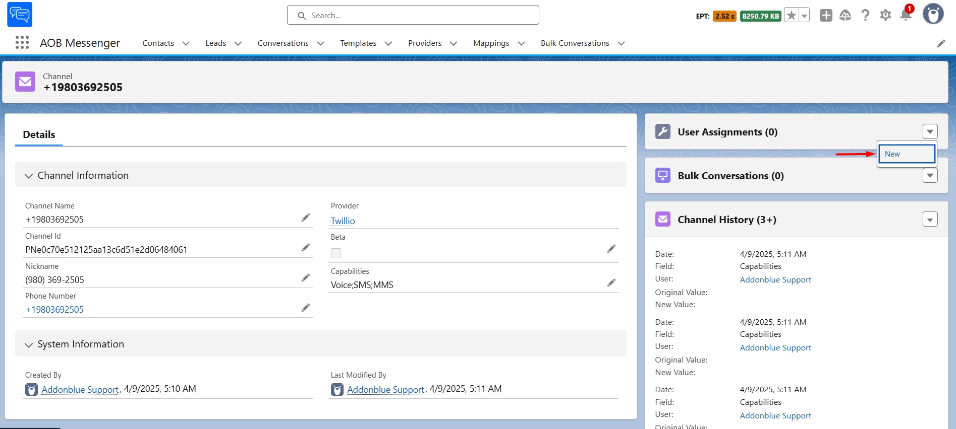 Setup Twilio for sending SMS/MMS: screenshot 6