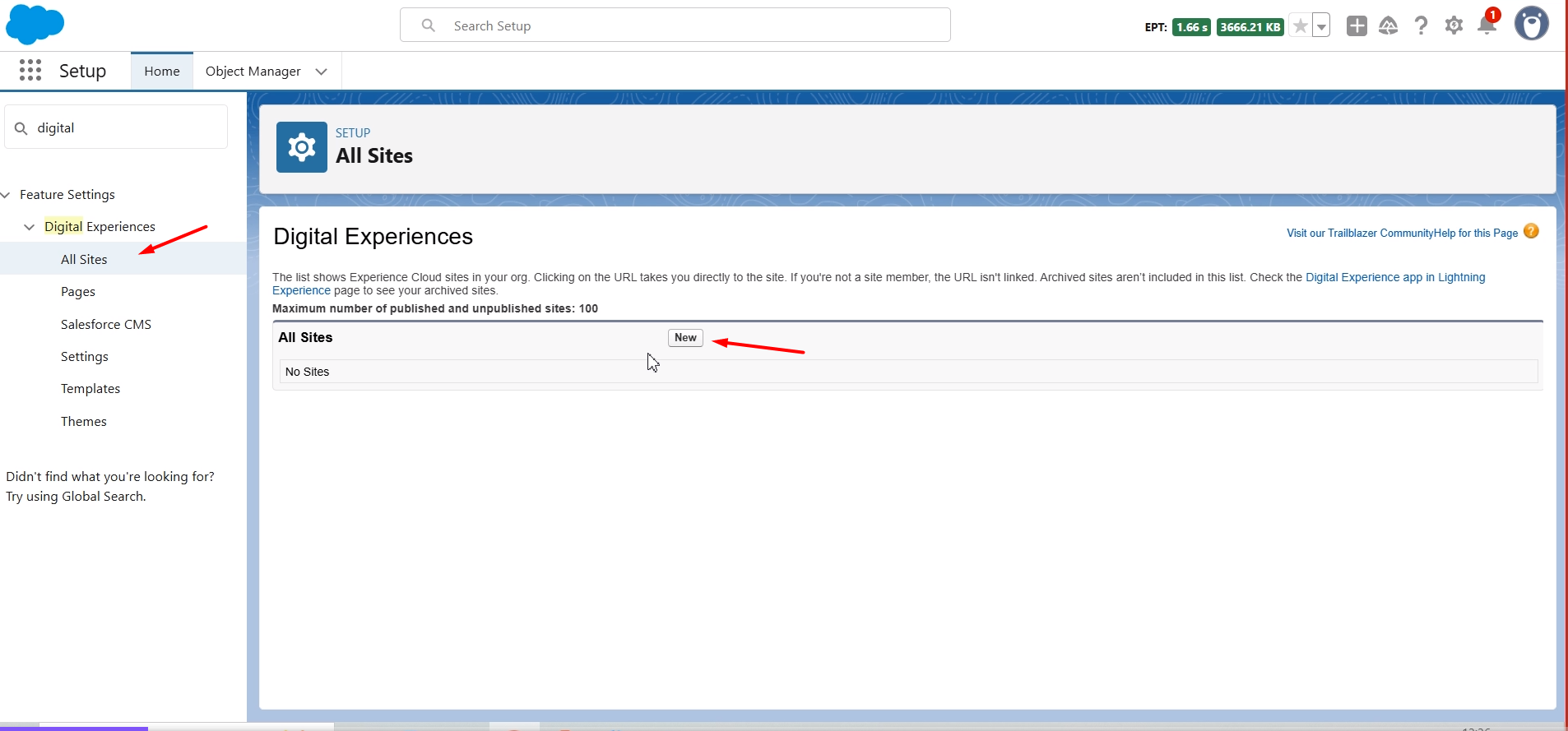 Setup conversations component for Community Users (Optional): screenshot 2