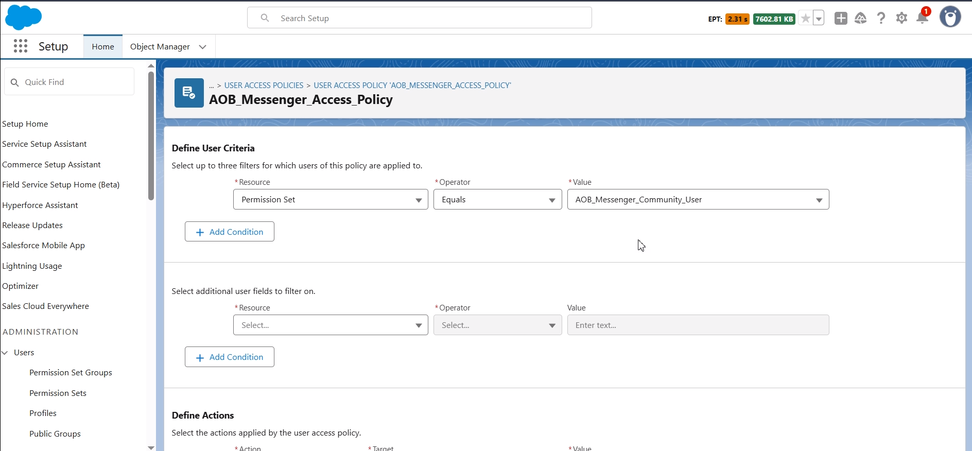 Share channel and template records with Community User: screenshot 6
