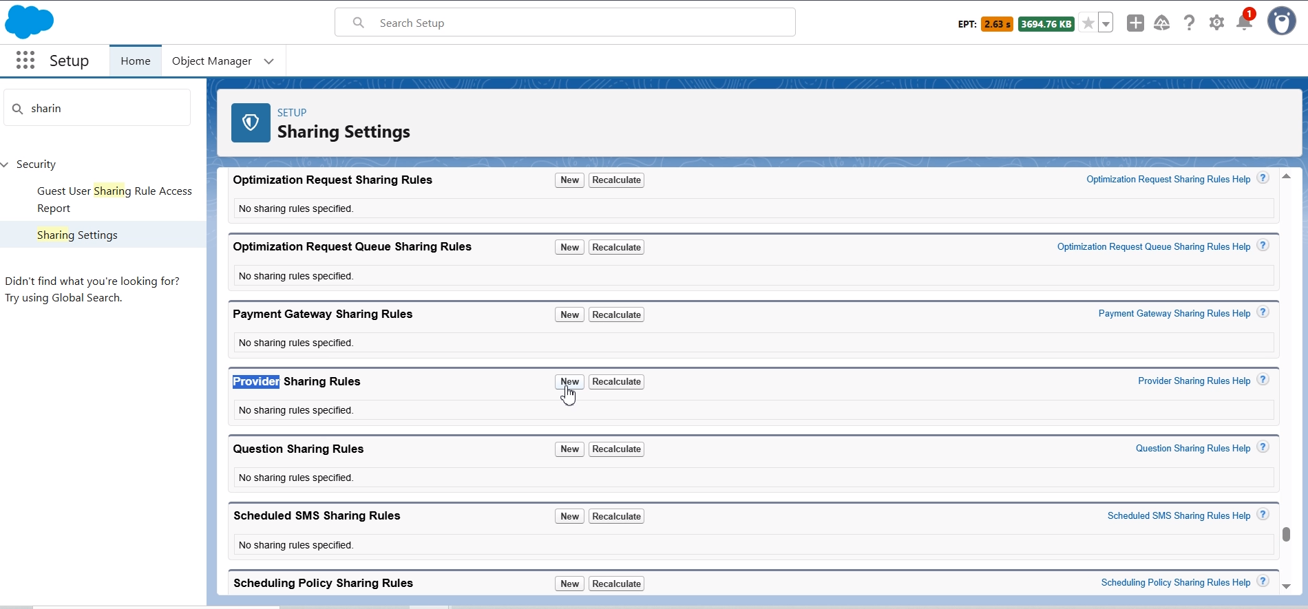 Share channel and template records with Community User: screenshot 10
