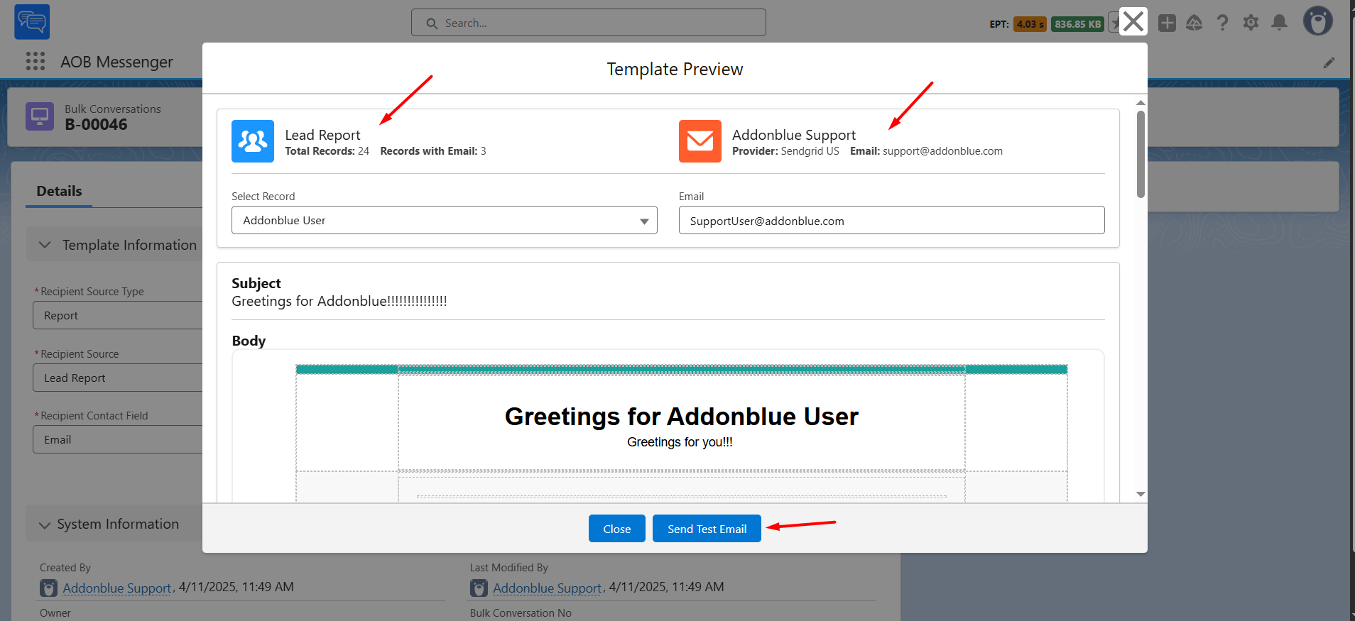 Bulk Conversations for Email: screenshot 4