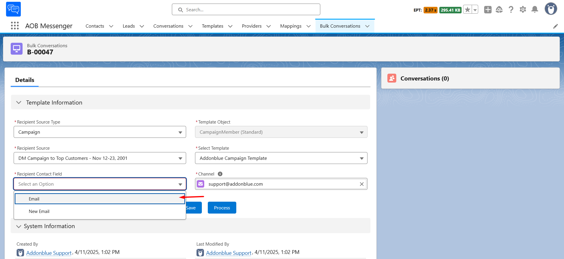 Bulk Conversations for Email: screenshot 9