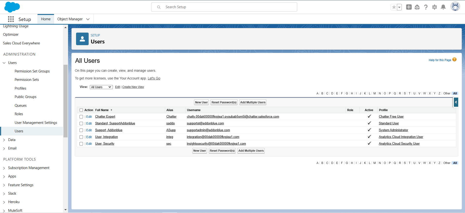 AOB Payments Setup: screenshot 1
