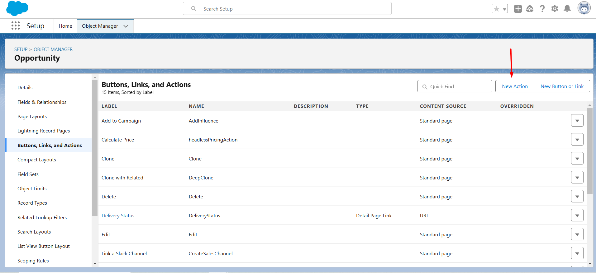 Setup Mapping Object: screenshot 2