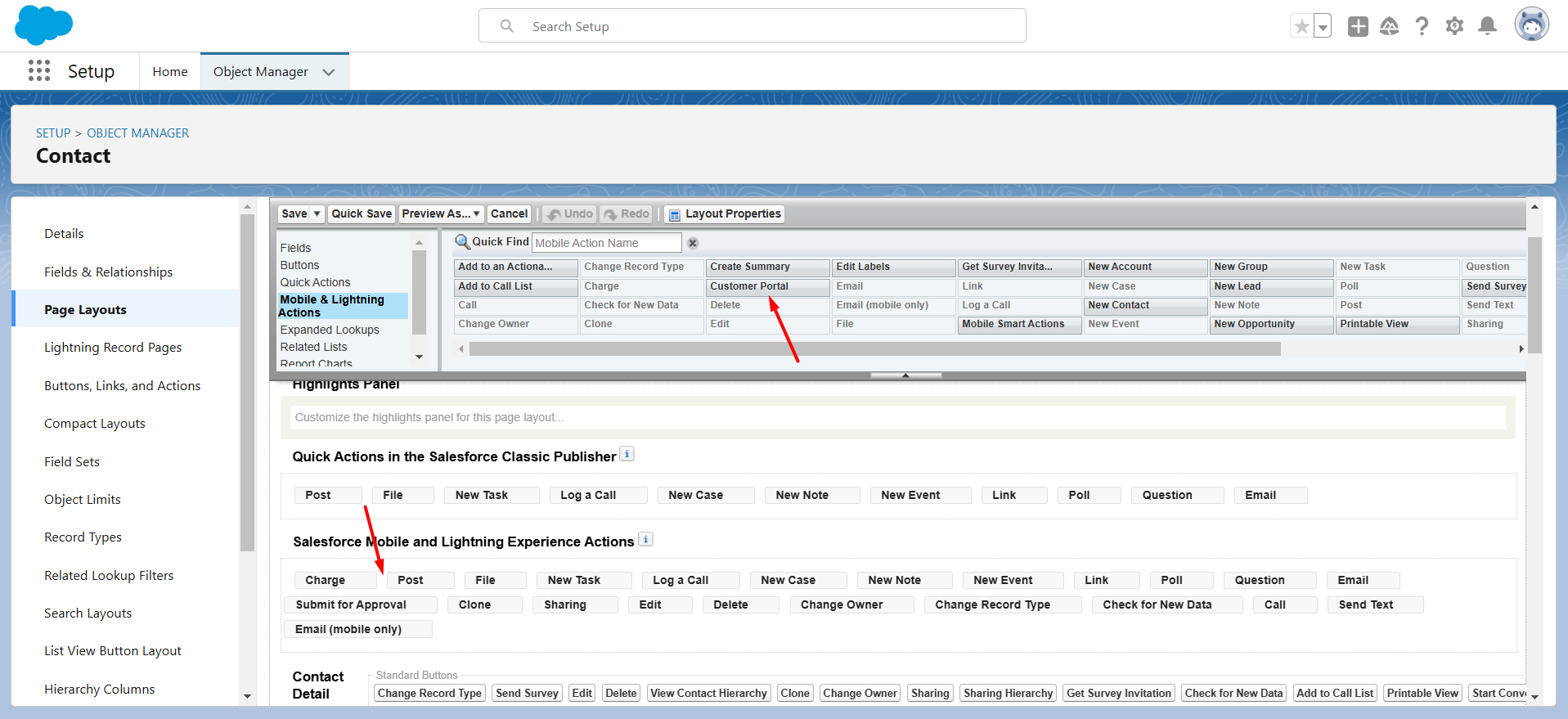 Setup Customer Portal: screenshot 1