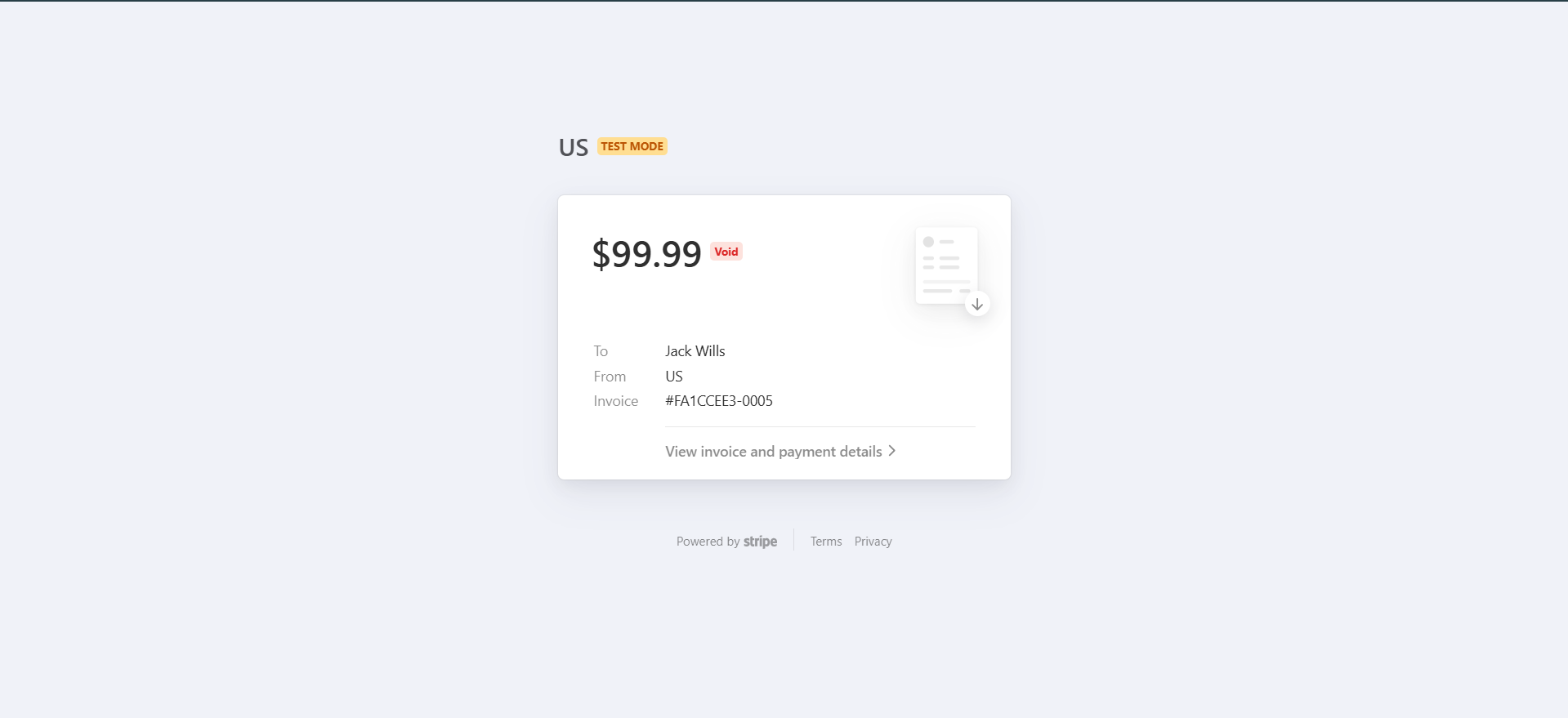 Void Invoice: screenshot 6