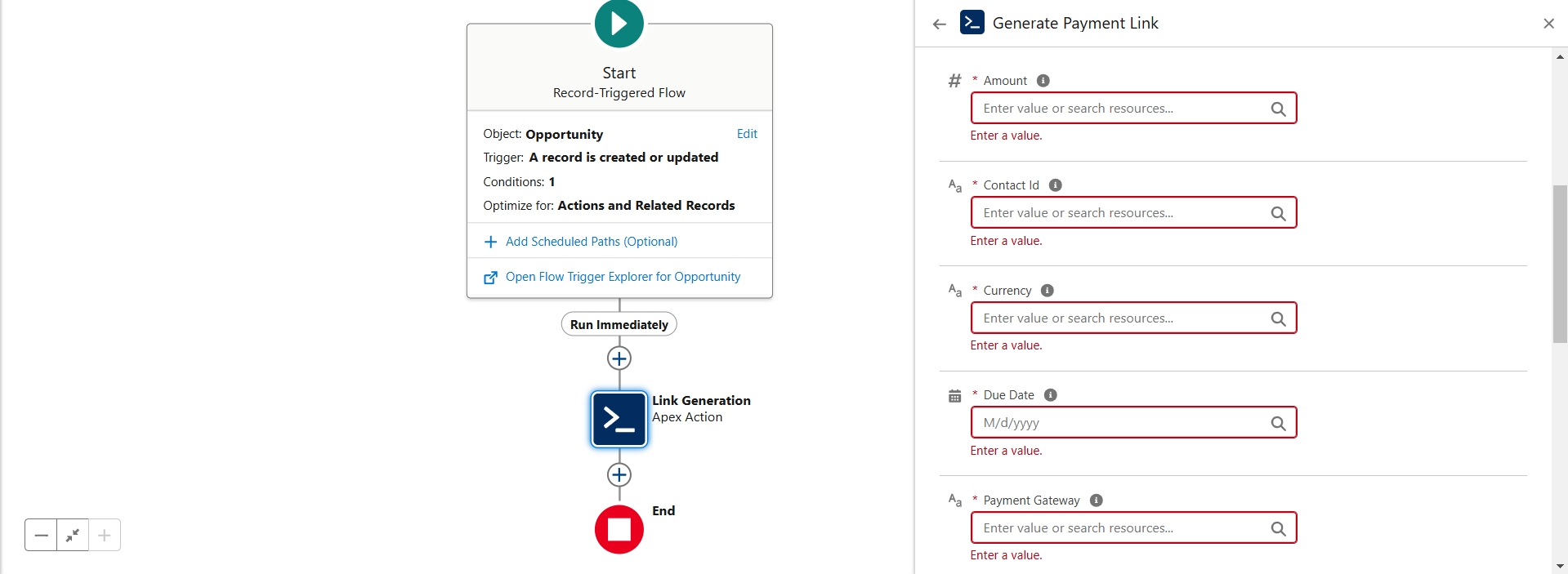 Generate Mass Payment Links from Flows: screenshot 7