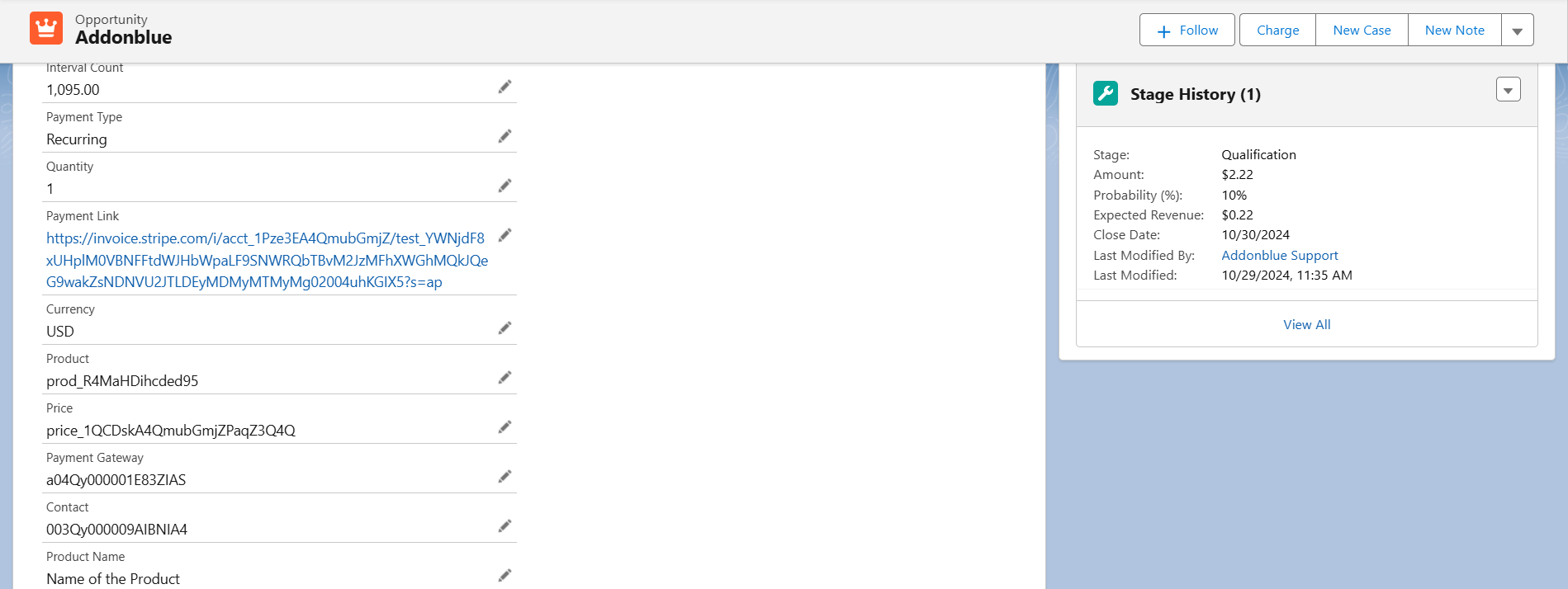Generate Mass Payment Links from Flows: screenshot 9